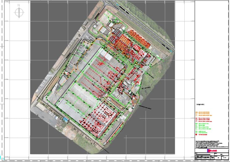 As-built de Plantas Industriais